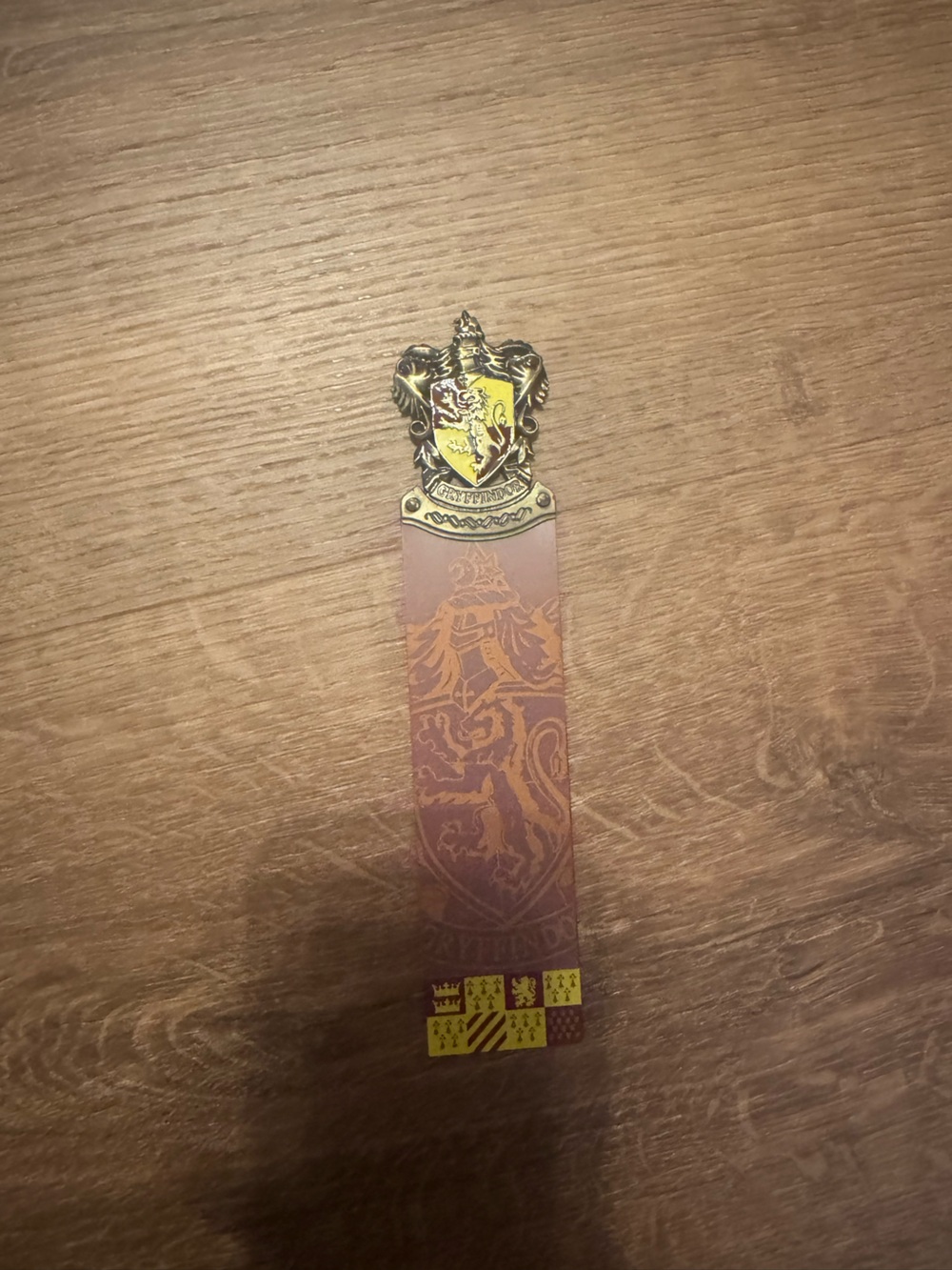 Harry Potter Gryffindor Bookmark